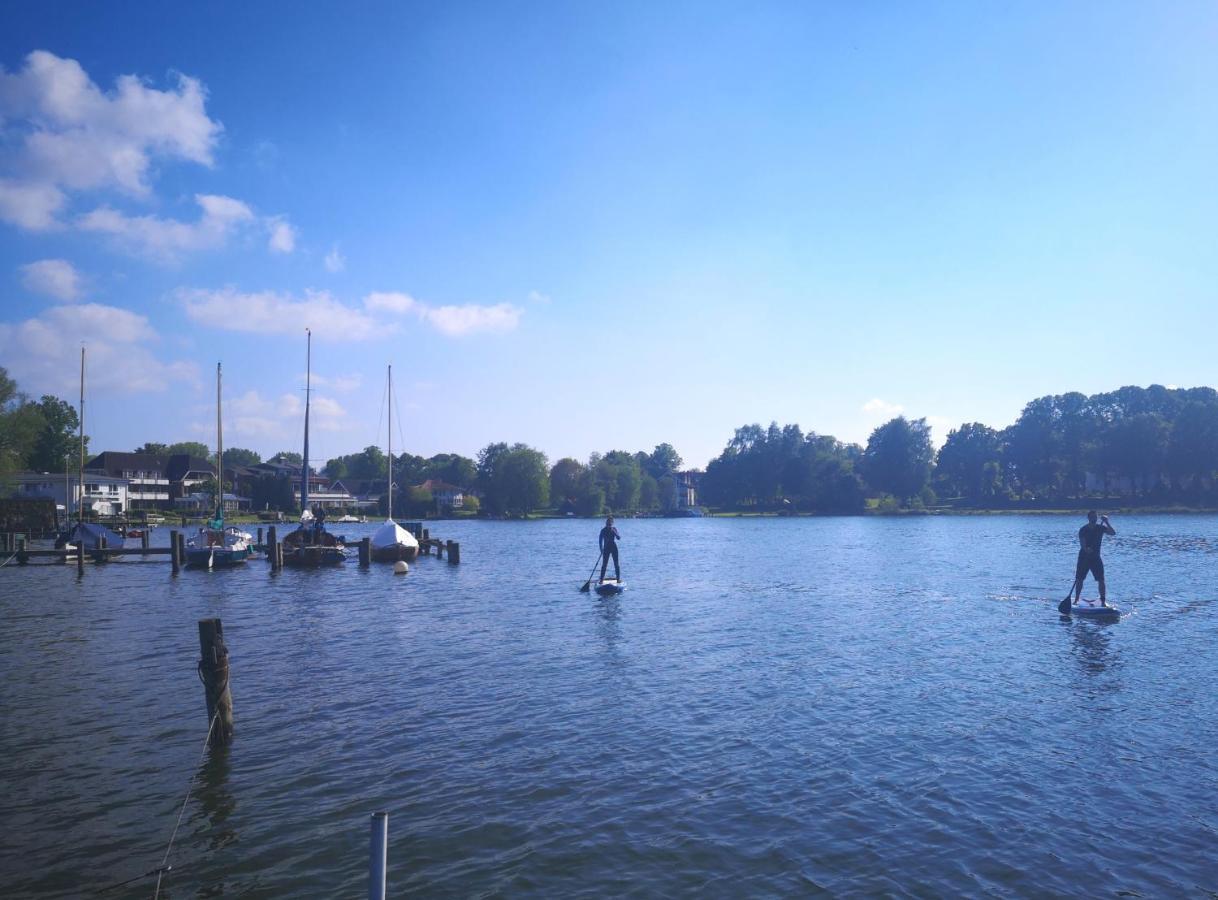 Fewo In Bosau Am Ploener See Mit Eigenem Bootssteg App 12 Exterior foto